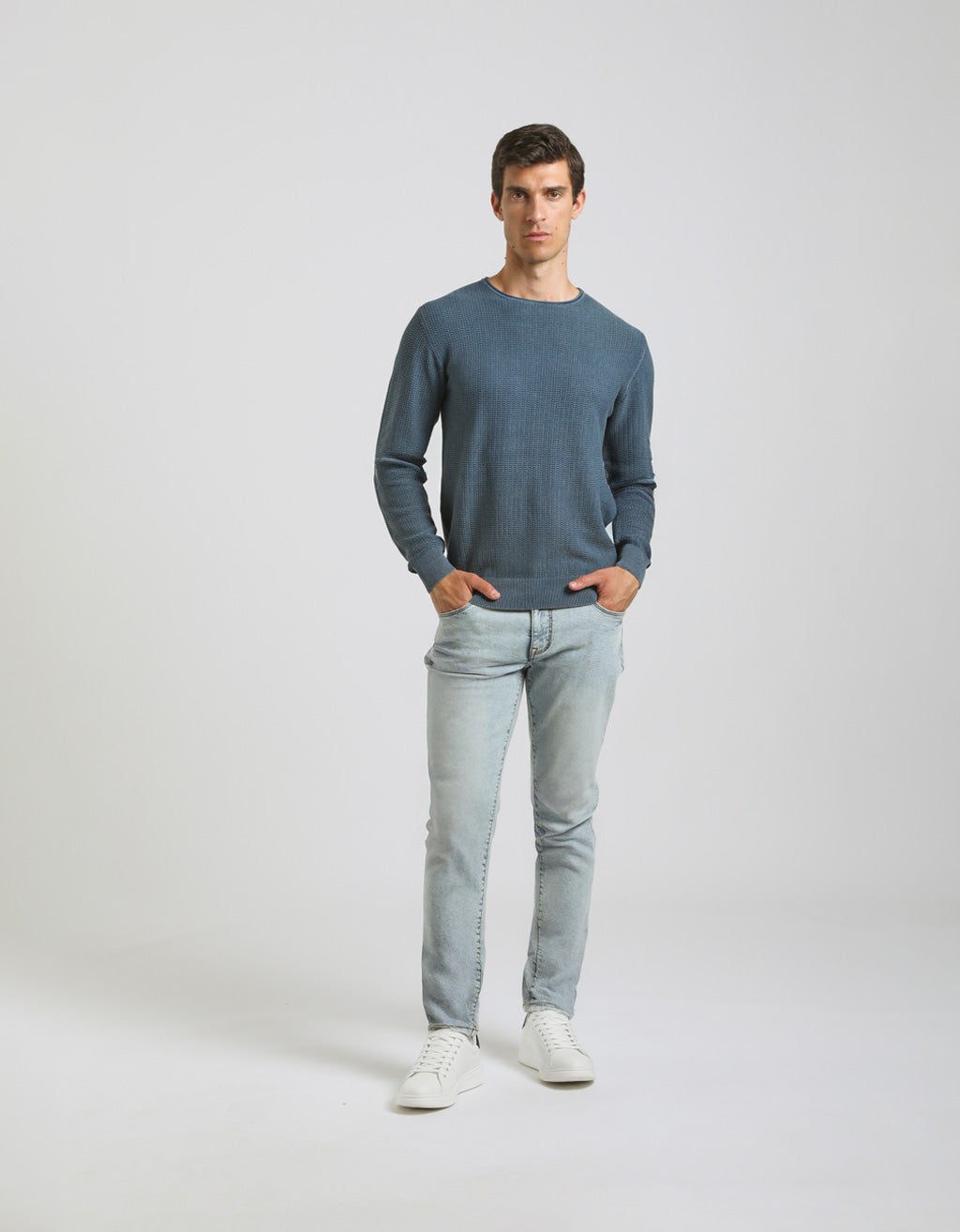 Maglia girocollo 100% cotone