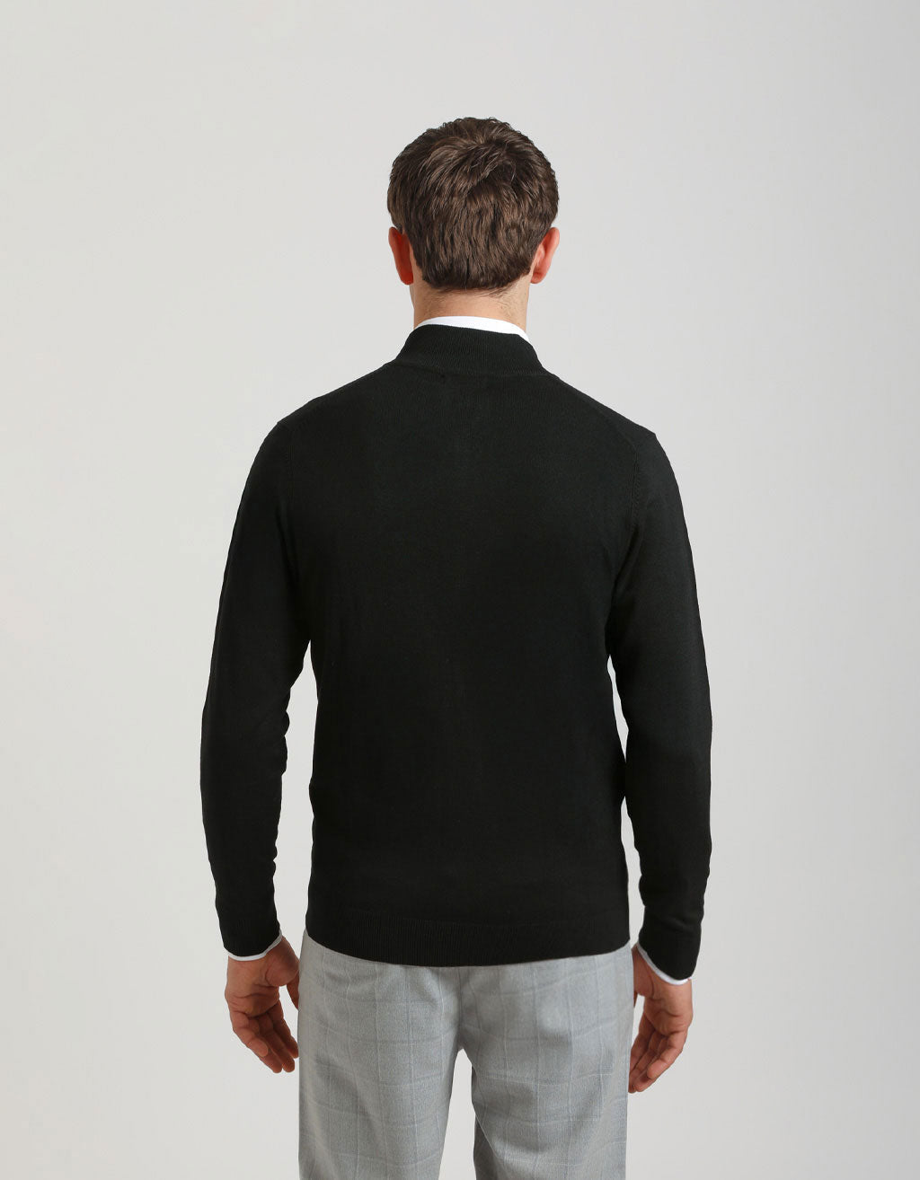Cardigan con zip