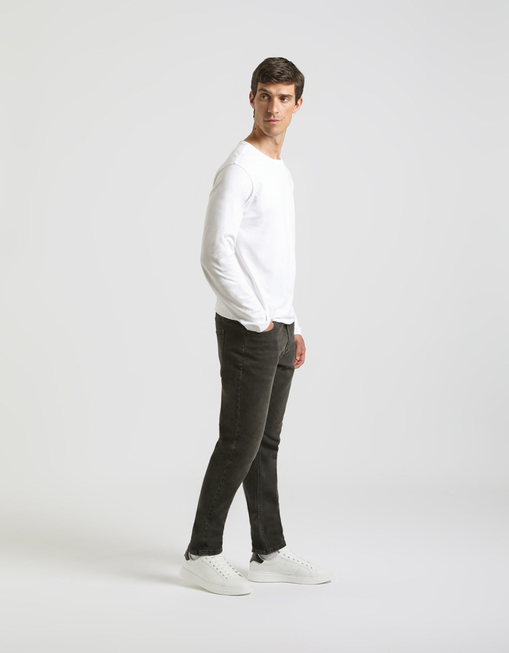 Jeans slim fit nero