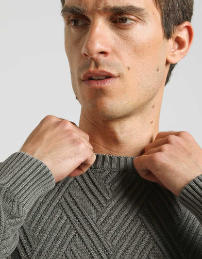 Maglia girocollo 100% cotone