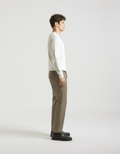 Pantaloni chino in tessuto tecnico