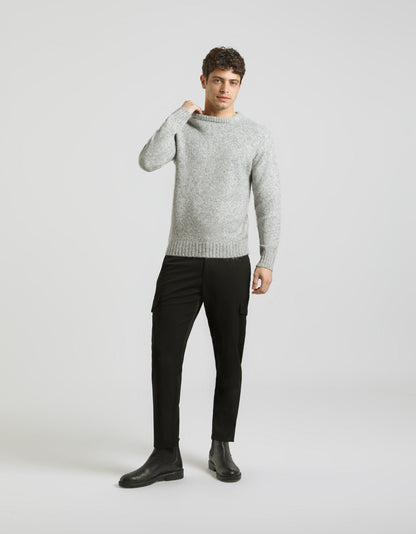 Pantaloni cargo in misto viscosa