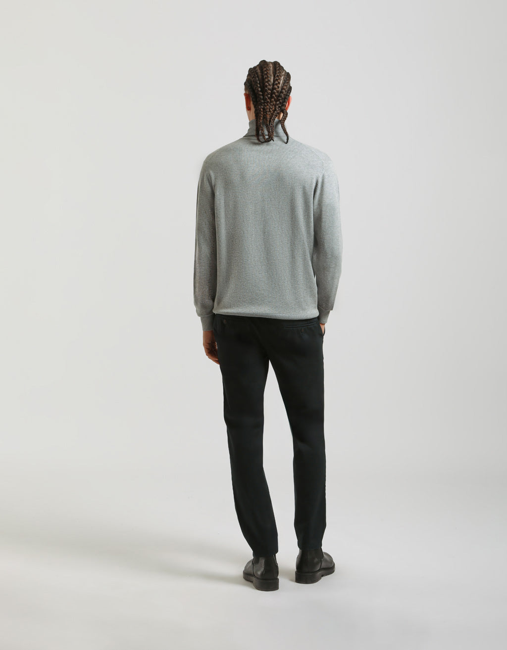 Pantaloni Chino con vita elastica