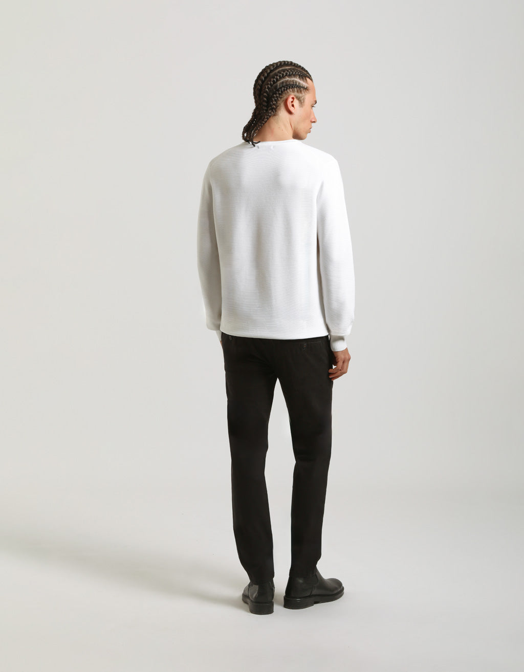 Pantaloni Chino con vita elastica