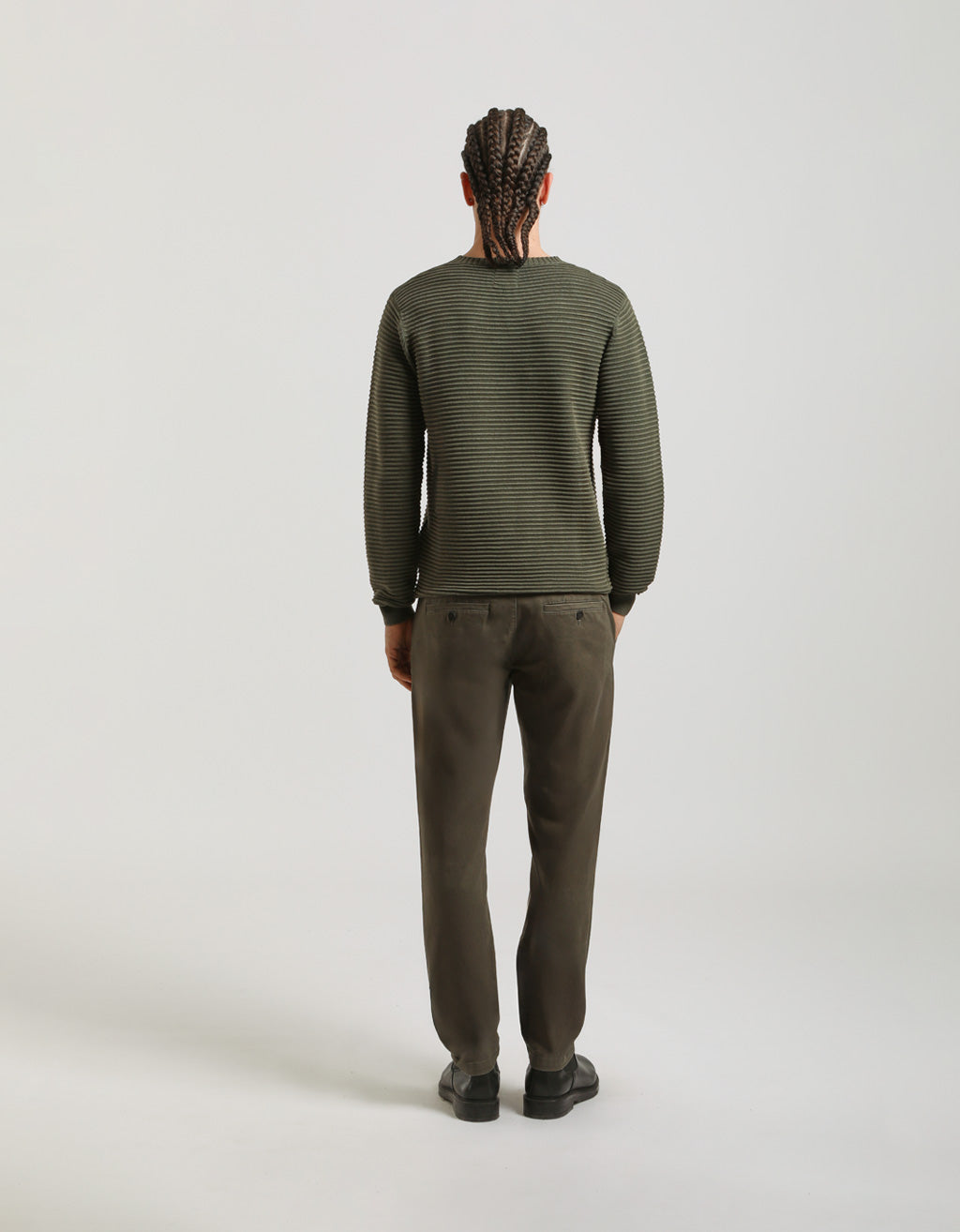 Pantaloni chino in cotone