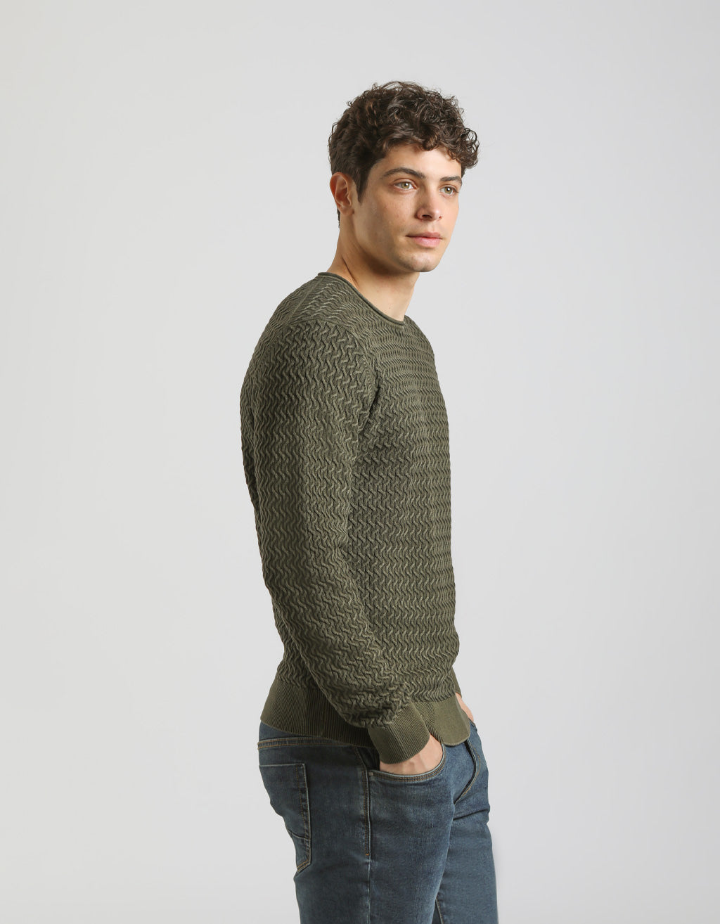 Maglia girocollo 100% cotone
