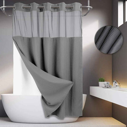 SnapDrape™ — The Effortless Shower Curtain Upgrade