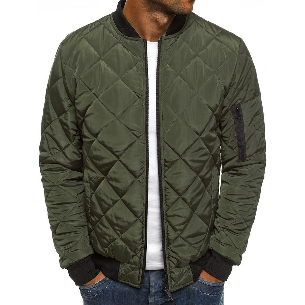 GIACCA BOMBER IN COTONE