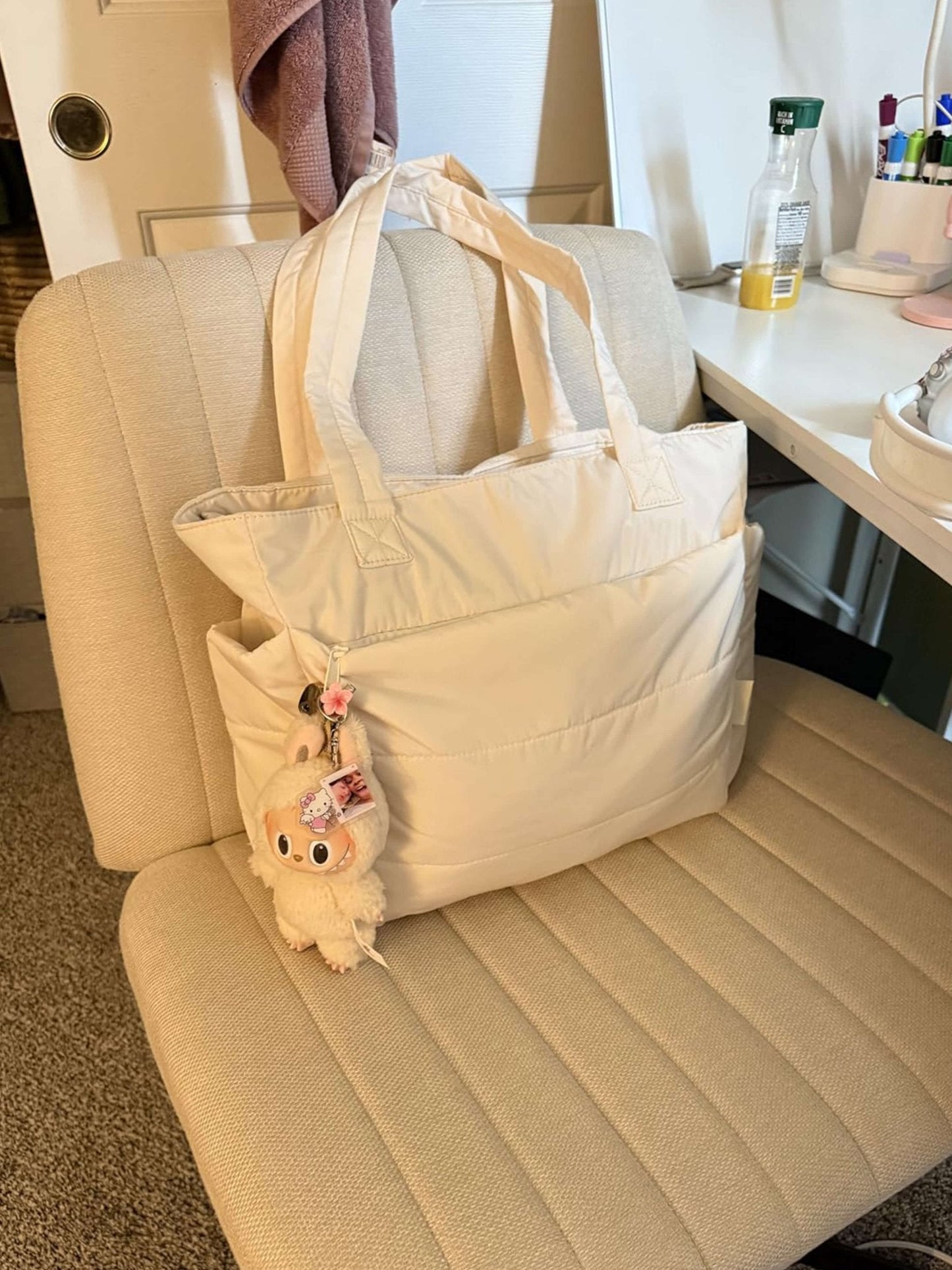 Alex Puffer Tote Bag