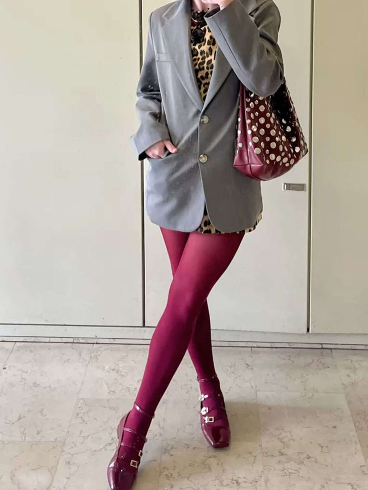 Alva Studded Bucket Bag