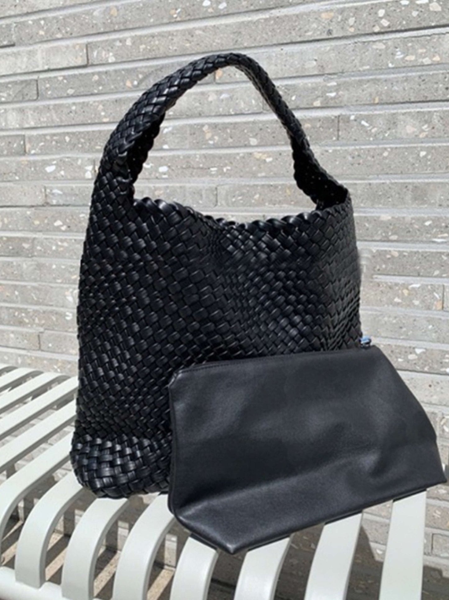 Cara Woven Shopper Bag Medium