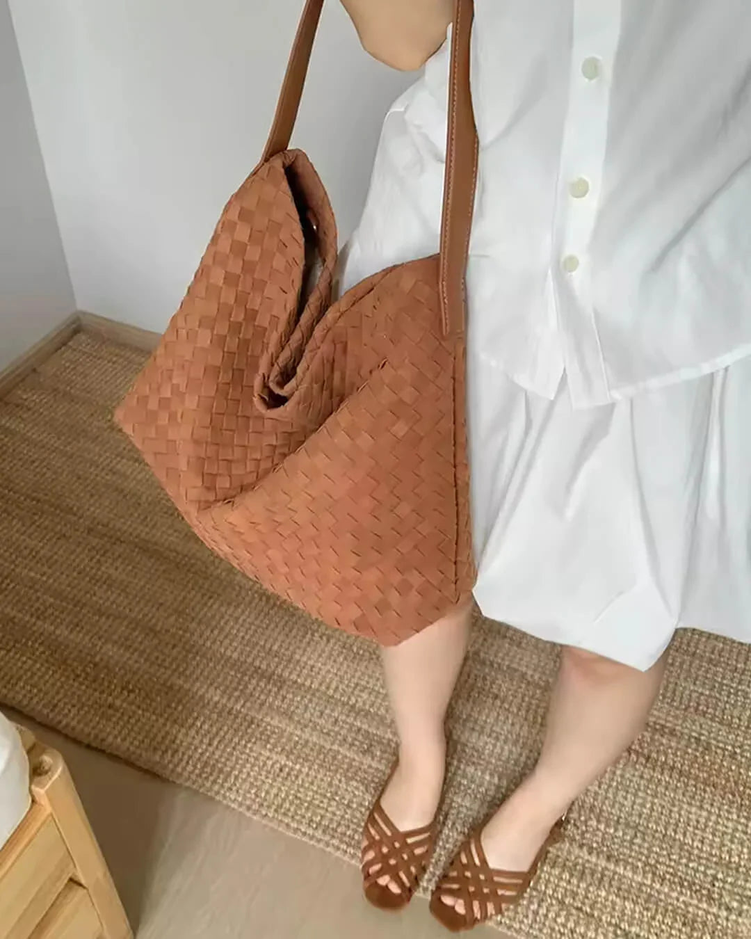 Marceline Suede Tote Bag