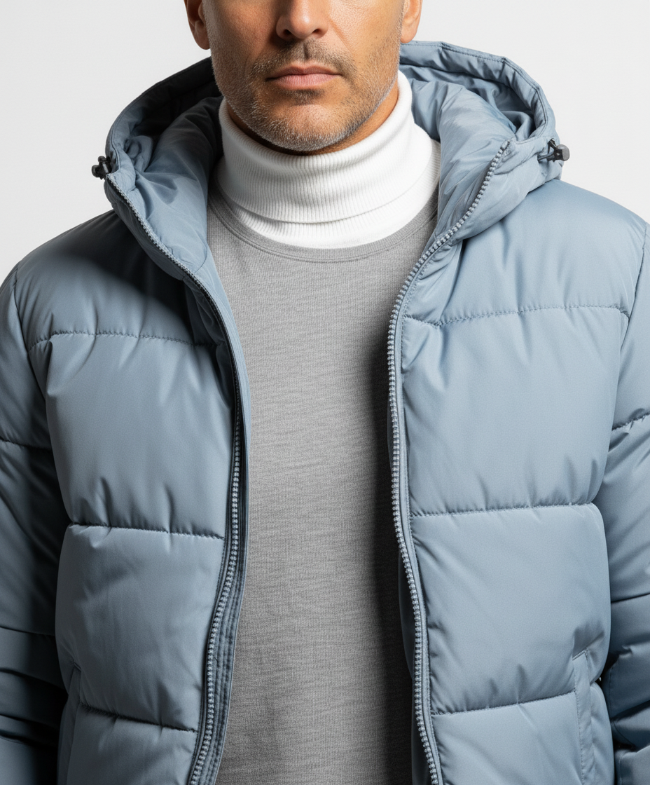 Giacca Casual Con Cappuccio