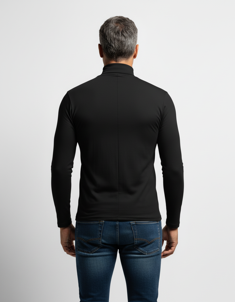 Maglietta Minimalista A Maniche Lunghe