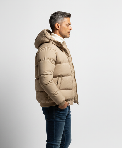 Giacca Casual Con Cappuccio